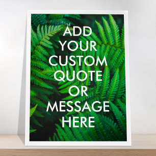 Skapa egen offert poster