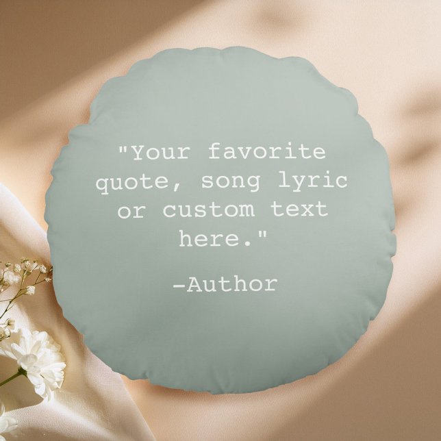 Skapa egen offert rund kudde (Skapare uppladdad)