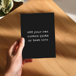 Skapa egen offert vykort<br><div class="desc">Skapa ett eget vykort för offerter med text som skrivs av med minimal vintage.</div>