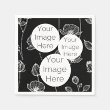 skapa egen papper fototextmall vallmo