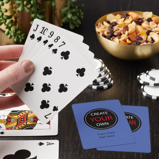 Skapa egen - Personlig, varumärke/Anpassningsbar Casinokort (På plats)