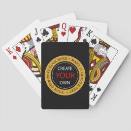 Skapa egen - Personlig, varumärke/foto Casinokort