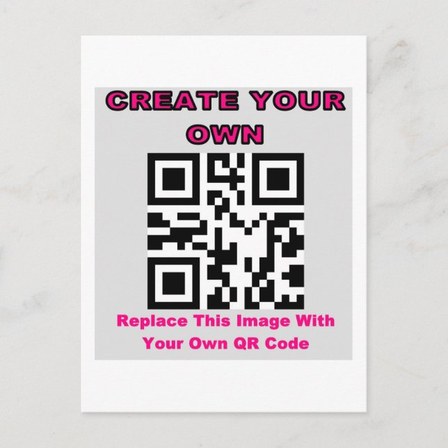 SKAPA EGEN QR-KODPRODUKT VYKORT (Framsida)