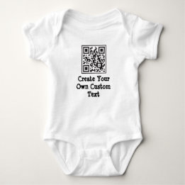 Skapa egen text med QR-kod T Shirt