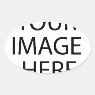 Skapa egen text och design:-) ovalt klistermärke