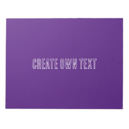 Skapa egen text Royal Purple Bakgrund Student  Anteckningsblock