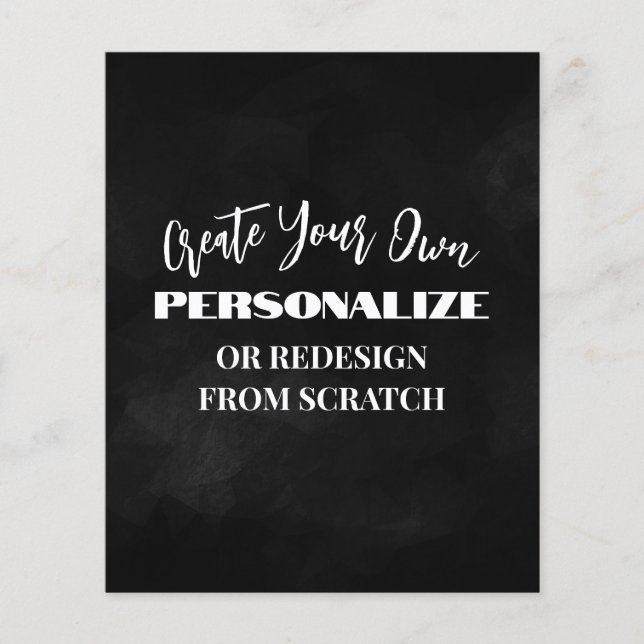 Skapa egen - utforma en Anpassningsbar Flygblad (Framsidan)