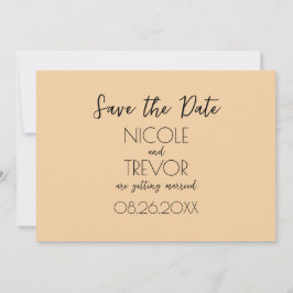 Skapa egen - vanlig minimalistisk spara datumet