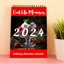 skapa eget 2024-foto för personliga recept kalender