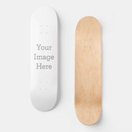 Skapa eget 8 1/4-tums skateboard-däck mini skateboard bräda 18,5 cm
