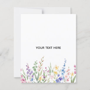 Skapa Eget Blommigt Pappersark