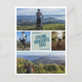 Skapa eget cykliskt vykort för cykelfoton