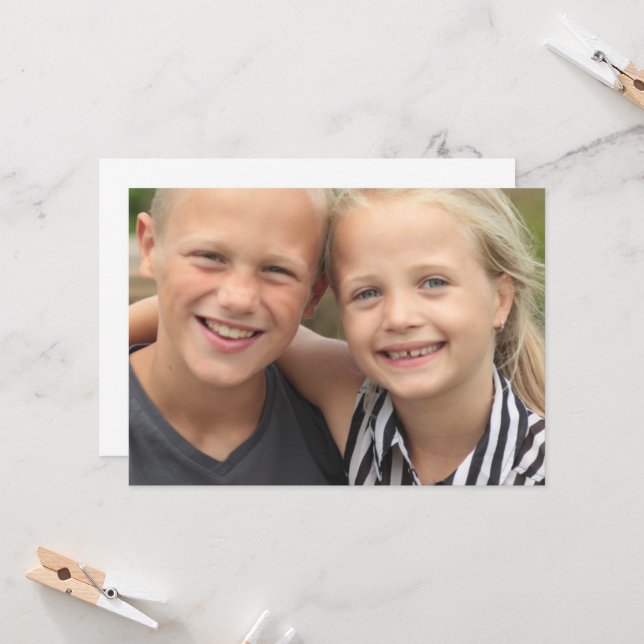 Skapa eget foto inbjudningar (Fram/Back In Situ)