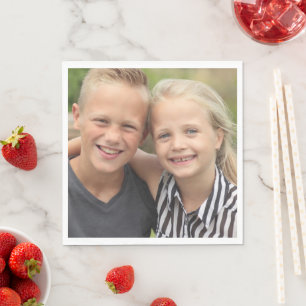 Skapa eget foto pappersservett
