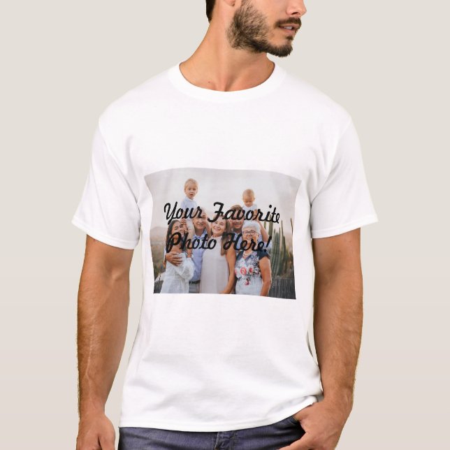 Skapa eget foto t shirt (Framsida)