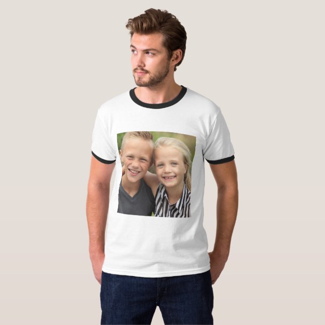 Skapa eget foto t shirt (Hel framsida)