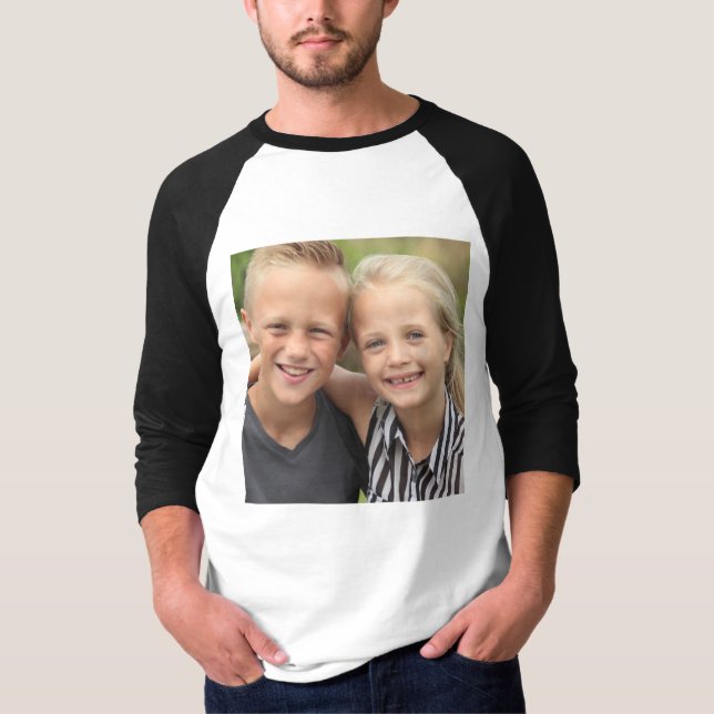 Skapa eget foto t shirt (Framsida)