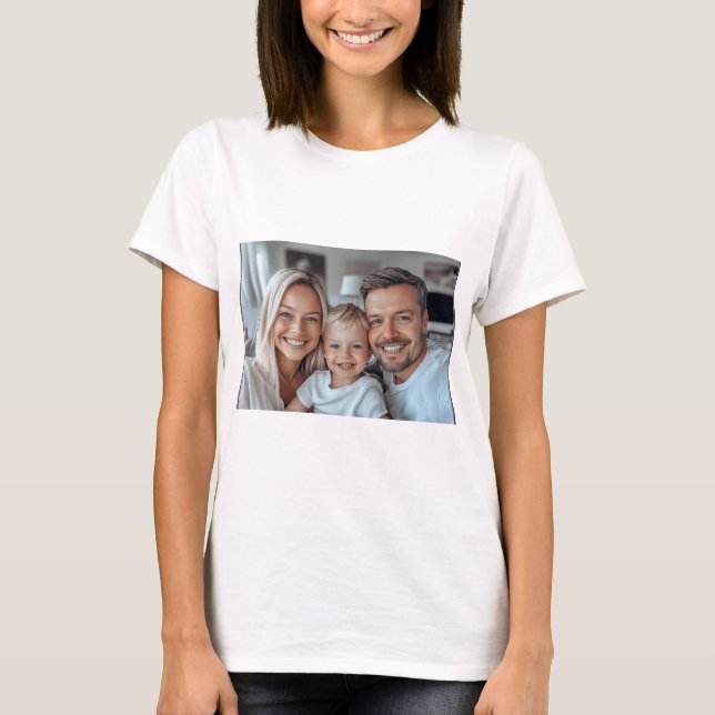 Skapa eget foto t shirt (Framsida)