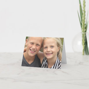 Skapa eget foto tack kort
