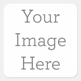 Skapa eget kvadratiskt kryss fyrkantigt klistermärke