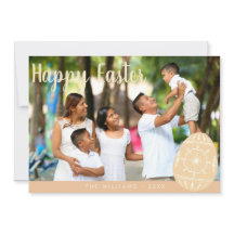 Skapa eget Påsk-kort - lägg till familjefoto