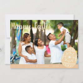 Skapa eget Påsk-kort - lägg till familjefoto Julkort