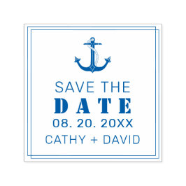 Skapa eget Spara datum för nautiska ankare Självfärgande Stämpel