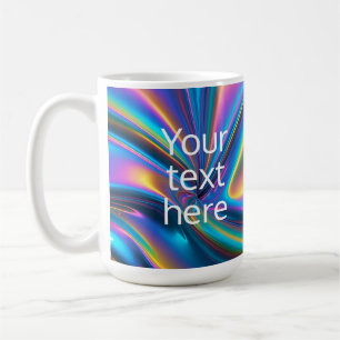 skapa eget textljuslogram kaffemugg