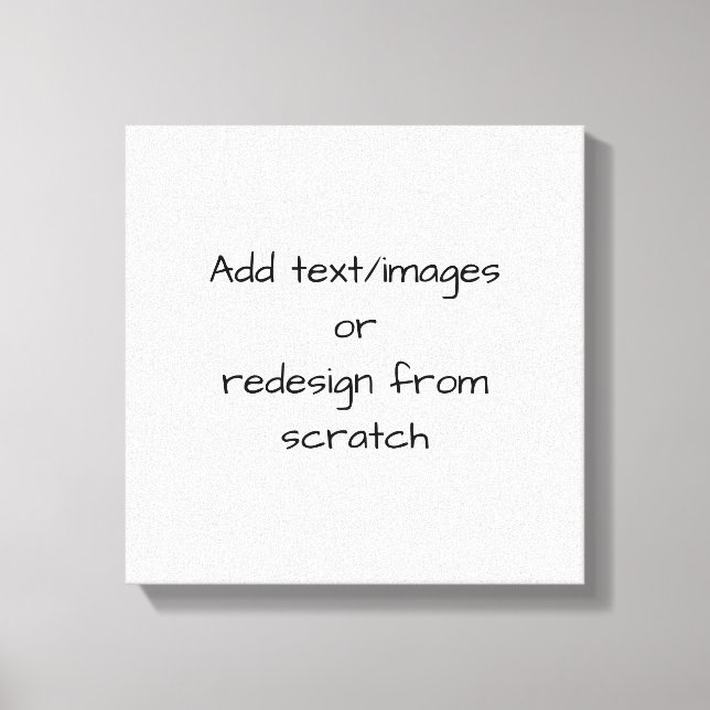 Skapa egna anpassade canvastryck (Framsida)