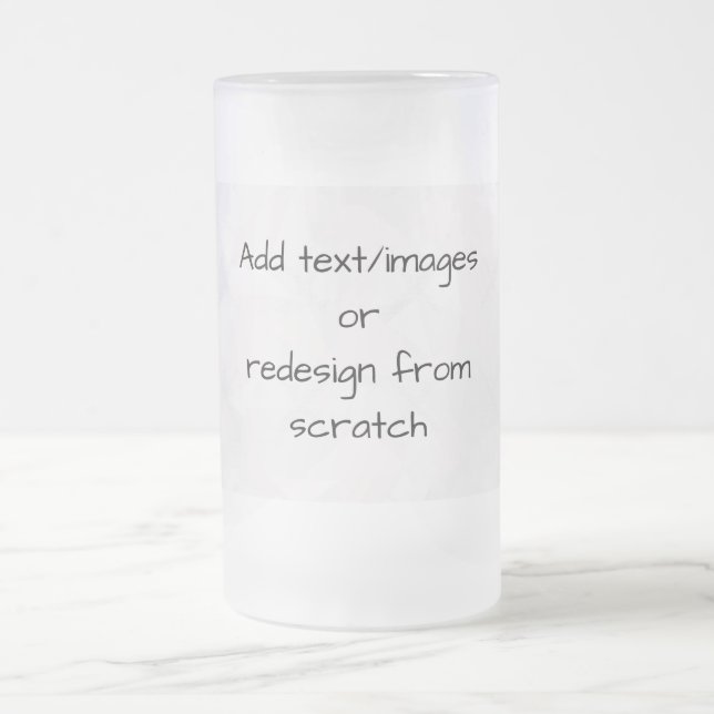 Skapa egna anpassade frostat ölglas (Center)