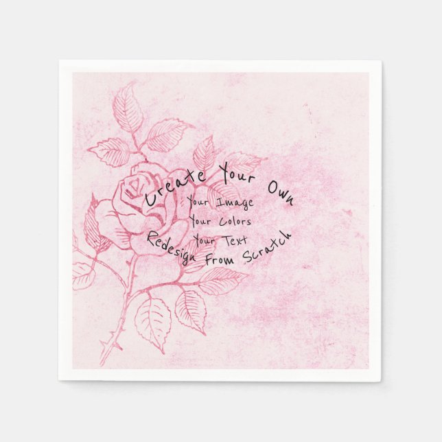 Skapa egna anpassade pappersservett (Framsidan)