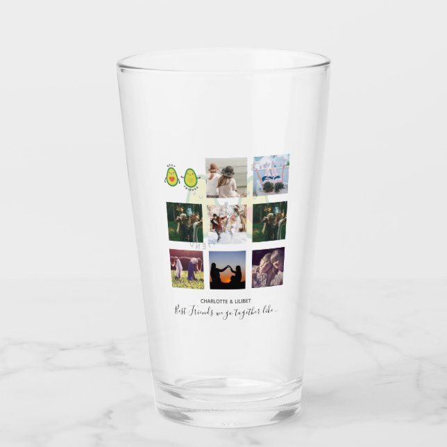 Skapa egna BFF-foto-presentationer - Vegan Avocado Glaskopp (Framsida)
