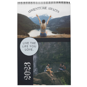 Skapa egna fotovänner resa kalender