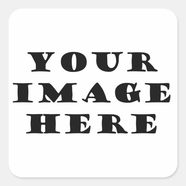 Skapa egna fyrkantigt klistermärke (Framsida)