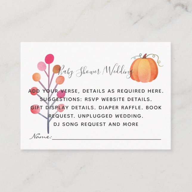 Skapa egna händelseinformationsinfogningar - Fall  Tilläggskort (Framsida)