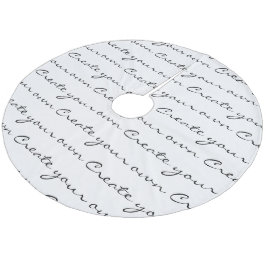 Skapa egna julgransmatta fleece