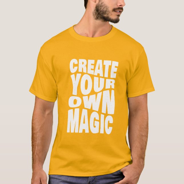 Skapa egna magiska inspirationsofferter T-Shir T Shirt (Framsida)