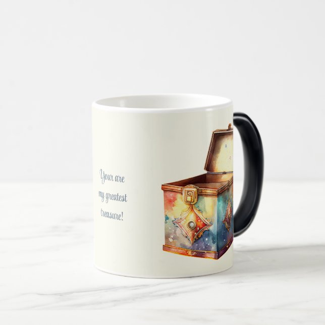 Skapa egna magiska minnesknappar magisk mugg (Framsida höger)