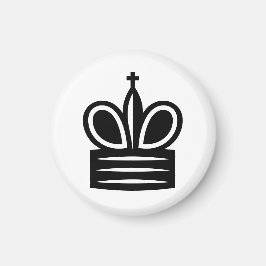 Skapa egna magnetschack delarare med ikon magnet