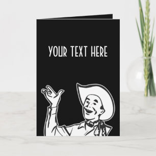 SKAPA EGNA RETRO COWBOY-GIFTSKOR HELGKORT
