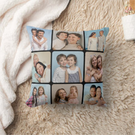 Skapa egna runda hörn 9 fotokollage kudde
