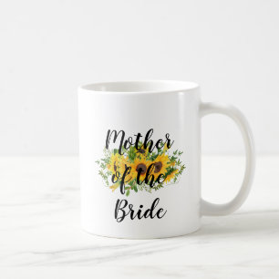 Skapa egna solrosgåvor Brudens sida-presentationer Kaffemugg