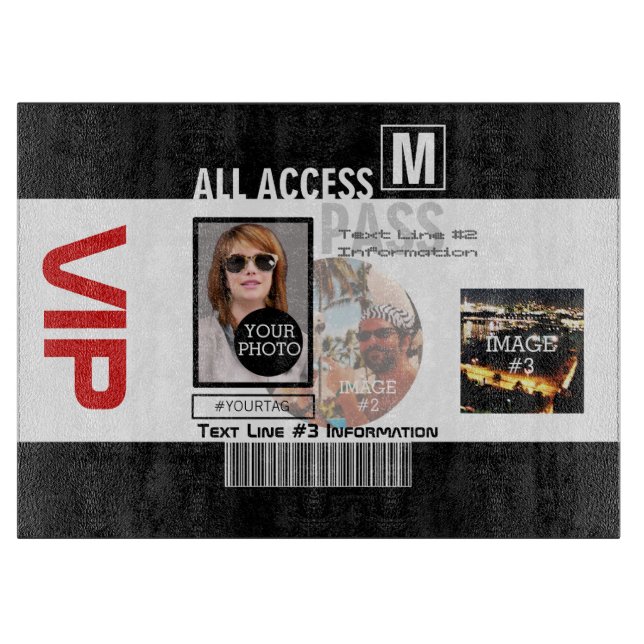 Skapa egna VIP Pass 8-sätt att anpassa (Framsidan)