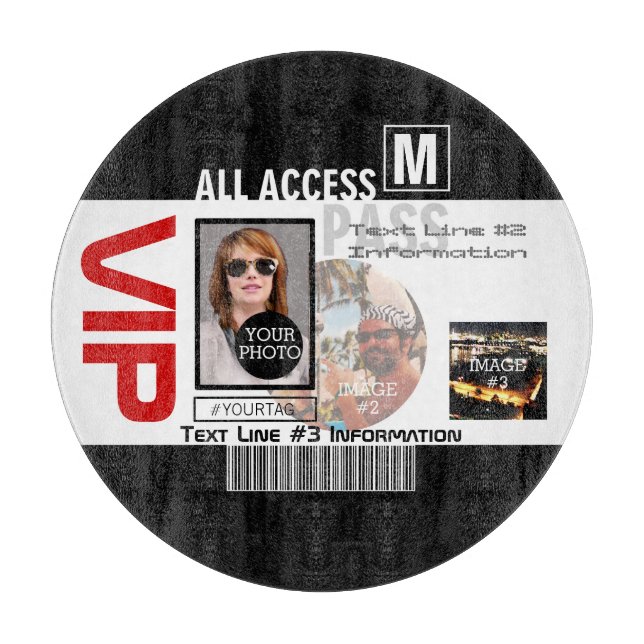 Skapa egna VIP Pass 8-sätt att anpassa (Framsidan)