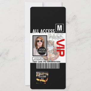 Skapa egna VIP Pass 8-vägar för att anpassa dig!