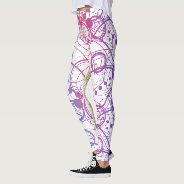 Skapa eller designa dina egna leggings (Vänster)