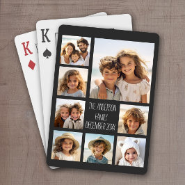 Skapa en anpassad fotokollage med 8 foton spel kort