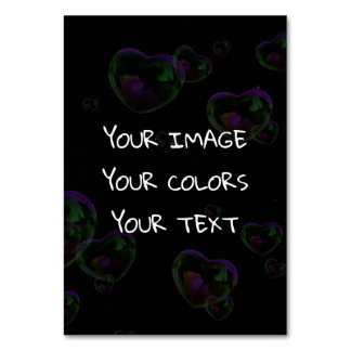 Skapa en Anpassningsbar Bordsnummer