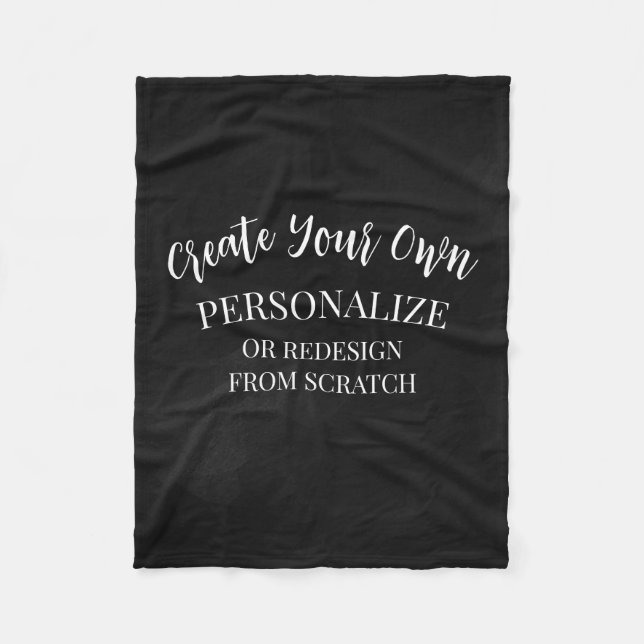 Skapa en Anpassningsbar Fleecefilt (Framsidan)