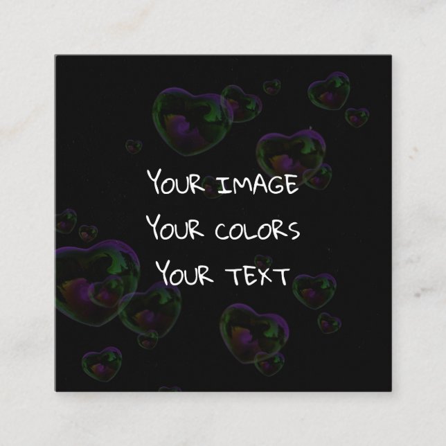 Skapa en Anpassningsbar Fyrkantigt Visitkort (Framsida)